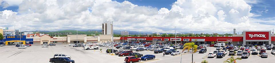Ponce Mall Panoramic Photo